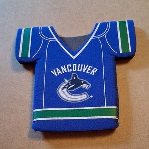 Vancouver Canucks Blue Jersey Bottle Cooler